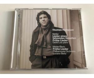 Thomas Hampson, Luciano Berio & Philharmonia Orchestra - Mahler : Lieder Eines Fahrenden Gesellen [Songs Of A Wayfarer] & Early Songs
