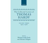 Thomas Hardy The Collected Letters of Thomas Hardy: Volume 3: 1902-1 (Tapa dura)