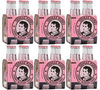 Thomas Henry Cherry Blossom Tonic Water - Tónico de agua afrutada amarga, (6 x 4 x 0,2 l de cristal, 6 unidades), color amarillo