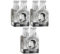 Thomas Henry Dry Tonic Water - Fresco seco - (3 x 4 x 0,2 l vidrio MW) - Juego de 3 unidades de limonada amarga para mezclar tus bebidas y cócteles con gin& Co.