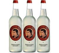 Thomas Henry Spicy Ginger Beer - sorprendentemente afilado - (3 x 0,75 l de cristal MW) - Juego de 3 limonadas de jengibre para mezclar tus bebidas y cócteles como Moscow Mule con Vodka & Co.