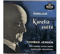 Thomas Jensen / Danish State Radio Symhony Orchestra - CEP 542 Sibelius Karelia Suite DSRSO Thomas Jensen 45