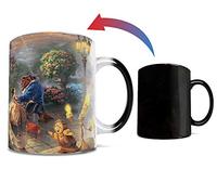 Thomas Kinkade "Beauty and the beast Falling In Love" - Tazas para morphing