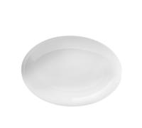 Thomas Loft - Fuente Oval Honda, 27 cm, Color Blanco