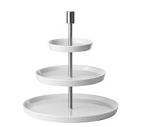 Thomas Loft - Frutero Redondo, Tres Pisos, Color Blanco