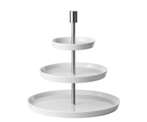 Thomas Loft - Frutero Redondo, Tres Pisos, Color Blanco