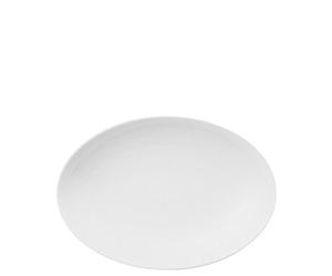 Thomas Loft - Fuente Oval Honda, 27 cm, Color Blanco
