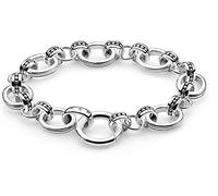 THOMAS SABO A1041-001-12-L - Pulsera de plata de ley 925 para hombre
