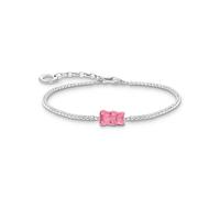 Thomas Sabo A2187-052-9-L19V Pulsera con Ositos de Oro y piedras Plata