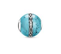 Thomas Sabo Abalorio de con de Mujer, Plata de Ley 925, Turquesa