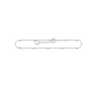 THOMAS SABO Tobillera clásica para mujer, plata de ley 925, AK0031-001-21-L27v, talla única, Plata de ley, No es una piedra preciosa