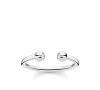 Thomas Sabo Anillo bolas con piedras plata de ley 925 TR2319-051-14-48