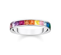 Thomas Sabo anillo de mujer TR2403-477-7-54 piedra Arco Iris talla 54