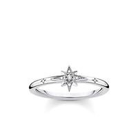 Thomas Sabo anillo estrella con piedras plata de ley 925 TR2317-051-14-56