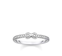 Thomas Sabo Anillo Infinito con piedras blancas plata de ley 925 TR2322-051-14-50