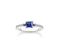 Thomas Sabo Anillo piedras azules plata de ley 925 TR2402-166-32-50
