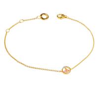 Thomas Sabo Brazalete Mujer Plata de Ley 925 A2083-488-7-L19V Peace Nuevo