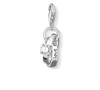 Thomas Sabo Charm Club Colgante charm para mujer con alianza de boda, plata de ley 925, 0673-051-14