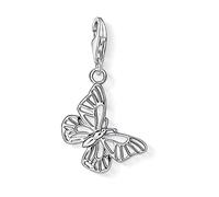 Thomas Sabo Charm Club Colgante charm para mujer en forma de mariposa, plata de ley 925, 1038-001-12