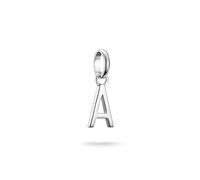 Thomas Sabo Charm Club Connect CC1207-001-21 - Colgante de plata 925 reciclada con letra A