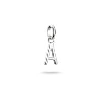 Thomas Sabo Charm Club Connect CC1207-001-21 - Colgante de plata 925 reciclada con letra A