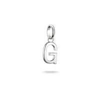 Thomas Sabo Charm Club Connect CC1213-001-21 - Colgante con letra G, plata 925 reciclada