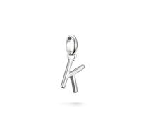 Thomas Sabo Charm Club Connect CC1217-001-21 - Colgante de plata 925 reciclada con letra K