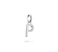 Thomas Sabo Charm Club Connect CC1222-001-21 - Colgante de plata 925 reciclada, diseño de letra P