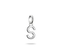 Thomas Sabo Charm Club Connect CC1225-001-21 - Colgante de plata 925 reciclada, diseño de letra S