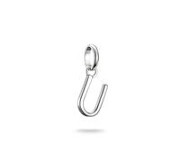 Thomas Sabo Charm Club Connect CC1227-001-21 - Colgante de plata 925 reciclada con letra U