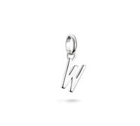 Thomas Sabo Charm Club Connect CC1229-001-21 - Colgante de plata 925 reciclada con letra W