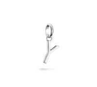 Thomas Sabo Charm Club Connect CC1231-001-21 - Colgante con letra Y, plata 925 reciclada