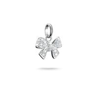 Thomas Sabo Charm Club Connect CC1235-051-14 - Colgante de plata 925 reciclada, diseño de lazo con piedras