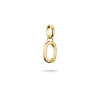 Thomas Sabo Charm Club Connect Colgante Charm Letra O Baño de Oro 18k Plata 925 Reciclada CC1221-413-39