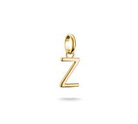 Thomas Sabo Charm Club Connect Colgante Charm Letra Z Baño de Oro 18k Plata 925 Reciclada CC1232-413-39