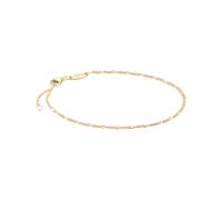 THOMAS SABO Charm Club Connect - Pulsera con cadena de extensión (16-19 cm), 19.00 cm, Plata 925 reciclada, chapado en oro de 18 quilates, no existe