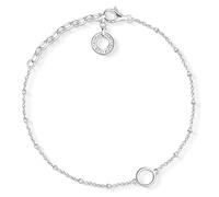 Thomas Sabo Charm Club Pulsera de charms para mujer, plata de ley 925, X0231-001-12-L19v
