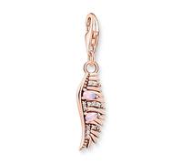 THOMAS SABO Charm Colgante Fénix Pluma Con Piedras Rosas 1906-323-9
