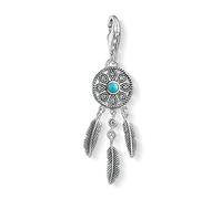 Thomas Sabo Charm con Cierre de Mujer con Plata de Ley 925/1000 con Zirconia Cúbica