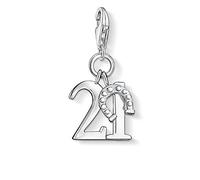 Thomas Sabo - Charm con Cierre para Mujer de Plata de Ley 925/1000