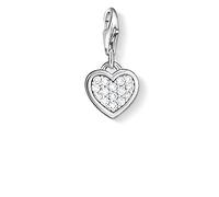 Thomas Sabo - Charm con Cierre para Mujer de Plata de Ley 925/1000 con Circónita
