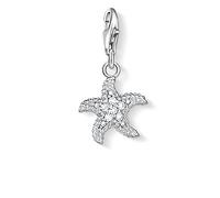 Thomas Sabo – Charm con cierre para mujer – Plata de ley 925/1000 con circónita