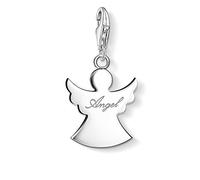 Thomas Sabo - Charm con Cierre para Mujer de Plata de Ley 925/1000 con Ónice