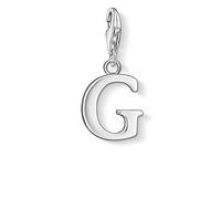 Thomas Sabo - Charm con Cierre para Mujer de Plata de Ley 925/1000, Letra G