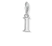 Thomas Sabo - Charm con Cierre para Mujer de Plata de Ley 925/1000, Letra I