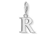 Thomas Sabo - Charm con Cierre para Mujer de Plata de Ley 925/1000, Letra R