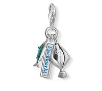 Thomas Sabo Charms con cierre Mujer plata - 1152-001-12, Trio Fish charms