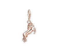 THOMAS SABO Colección de colgantes de animales para Mujer, Charm de caballo de oro rosa