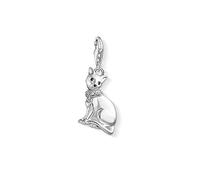 THOMAS SABO Colección de colgantes de animales para Mujer, Charm de gato siamés
