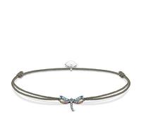 Thomas Sabo Pulsera de Mujer con Plata de Ley 925, Circonita